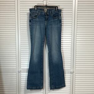 Gap Blue Mid Wash Mid-rise Long & Lean Women Jeans10/30L